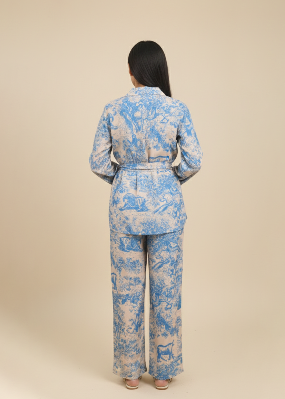 Noir Printed Coord Set