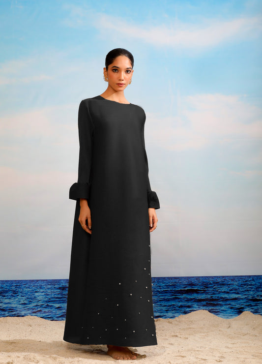 Jasmine Pearl Dress - Black