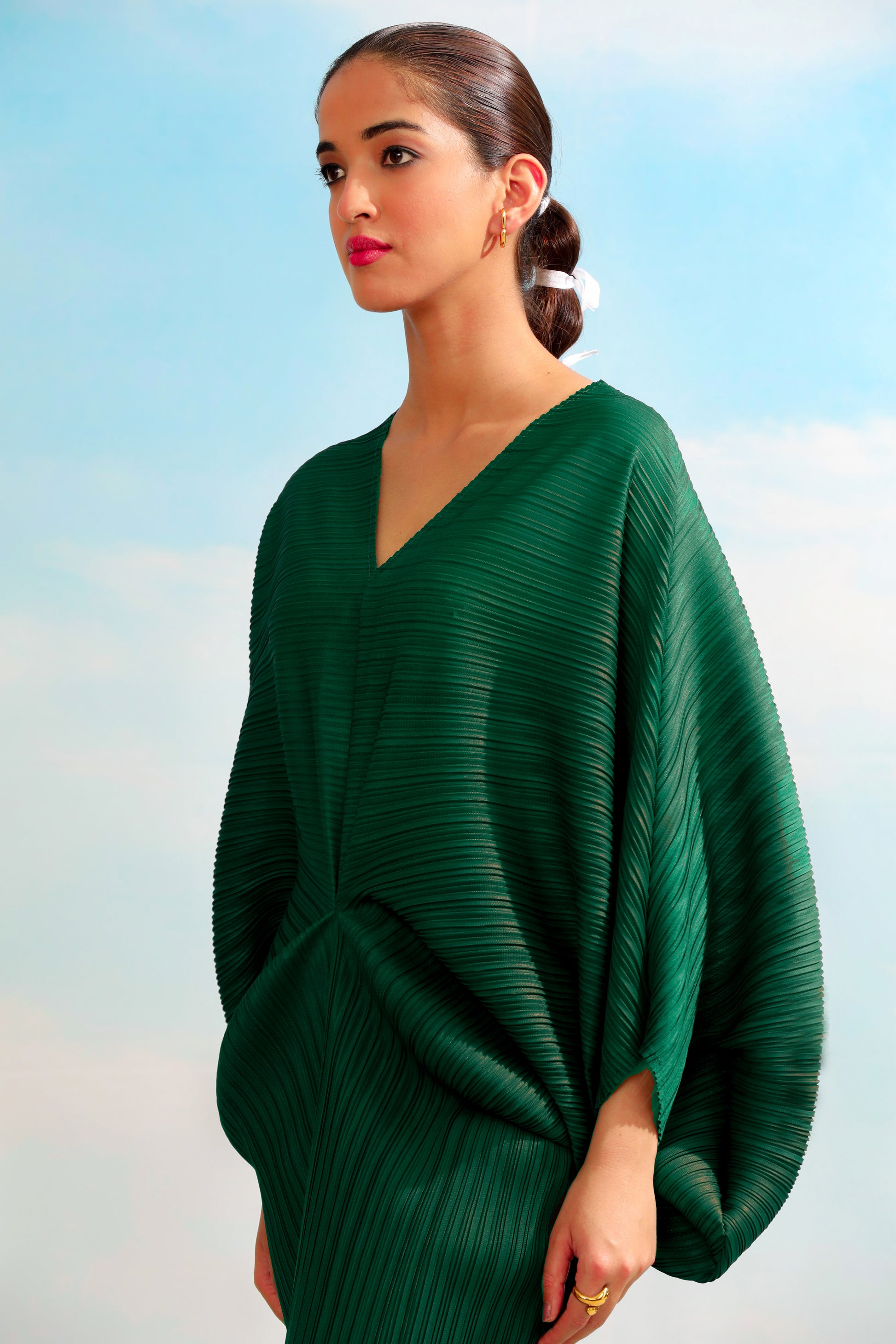 Lexi Fringe Dress - Emerald Green Lexi Fringe Dress - Emerald Green