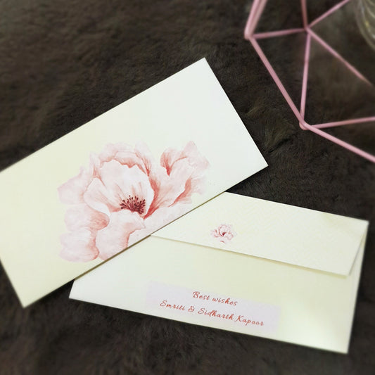 THE BLOOMING ROSE - MONEY ENVELOPE