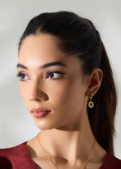 HALO EARRINGS - GOLD