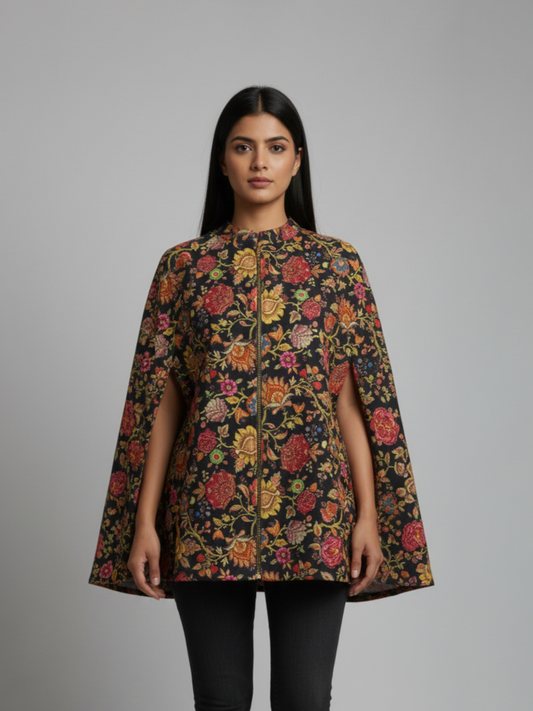 Black Eden Velvet Cape