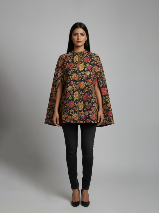 Black Eden Velvet Cape