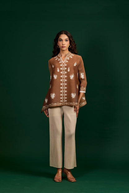 Brown Sahara Coord Set