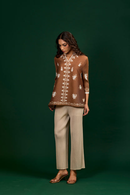 Brown Sahara Coord Set