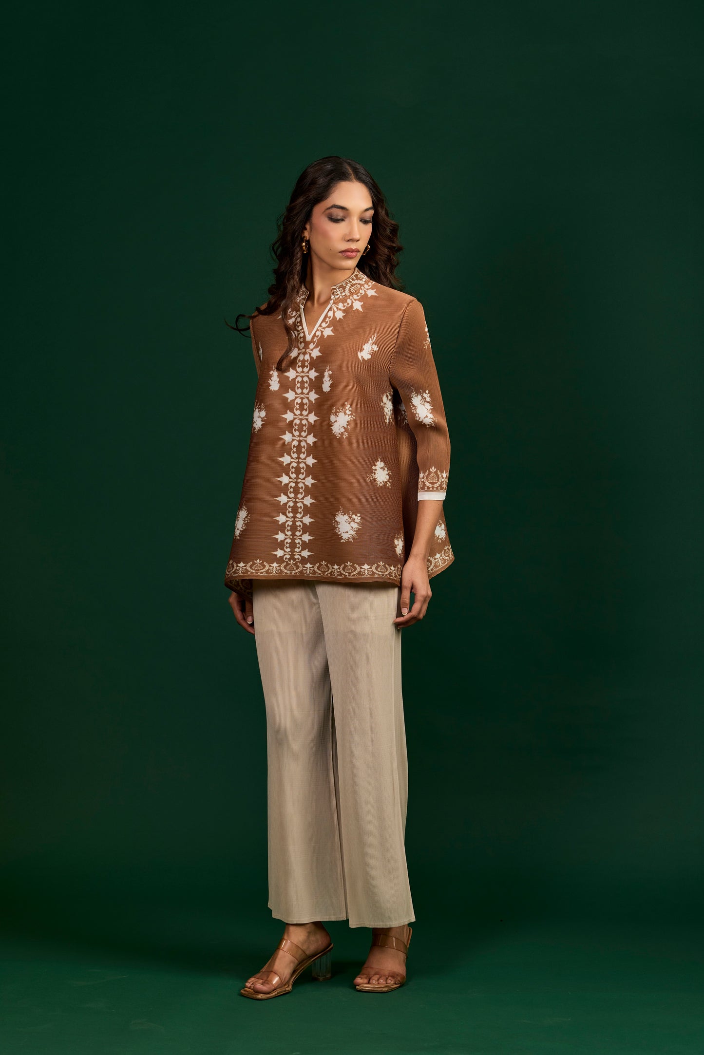 Brown Sahara Coord Set
