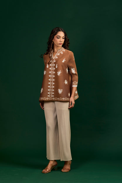 Brown Sahara Coord Set