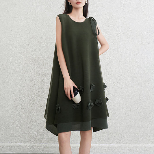 Meadow Dress - Military Green
