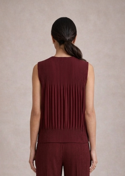 Iris Coord set - Burgundy