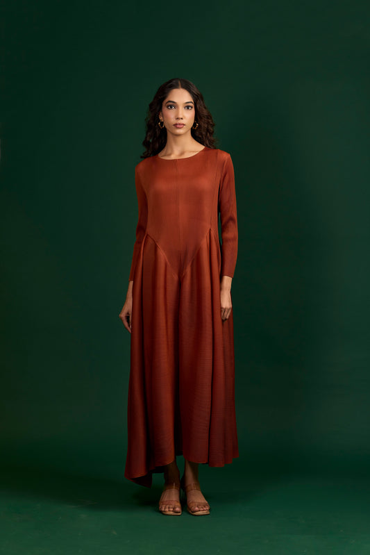 Juniper Dress - Rust