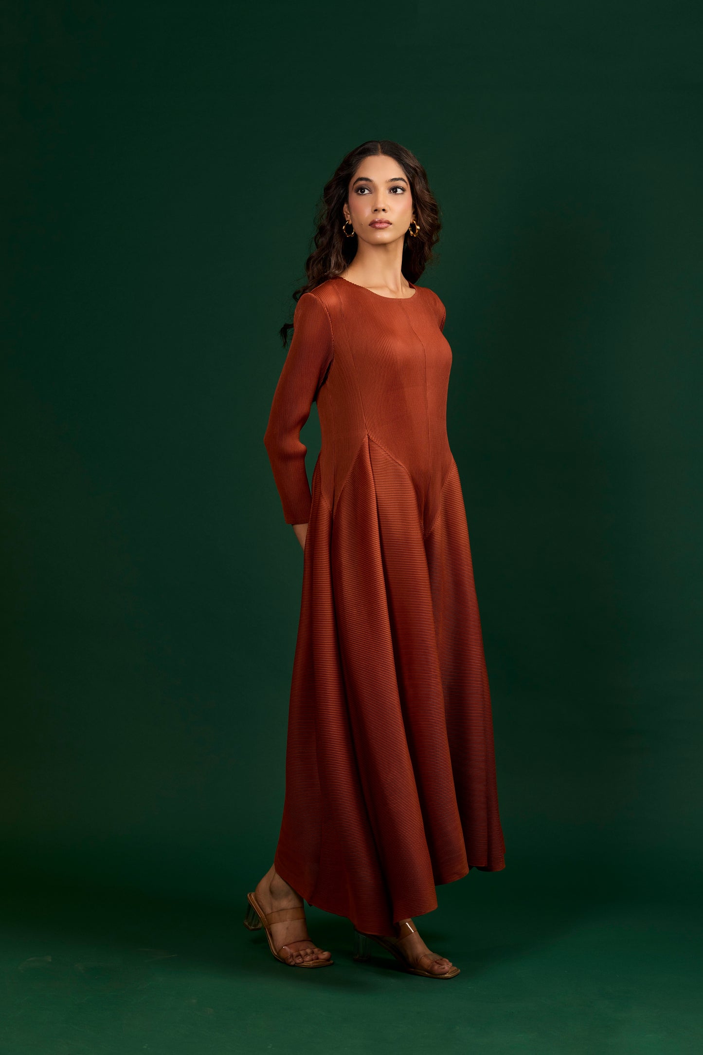Juniper Dress - Rust