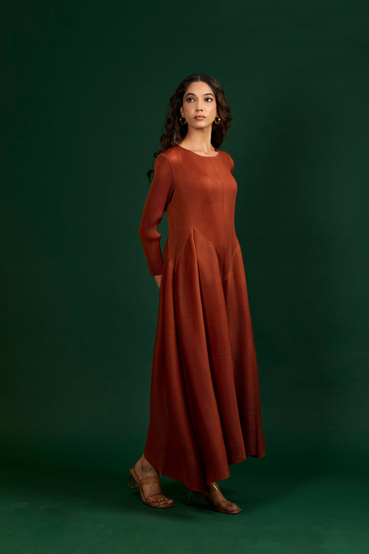 Juniper Dress - Rust