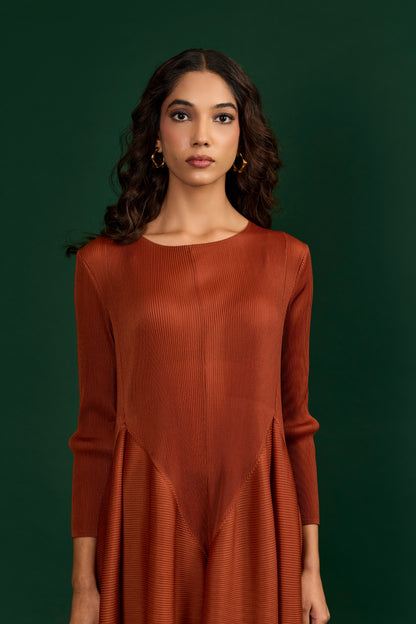 Juniper Dress - Rust