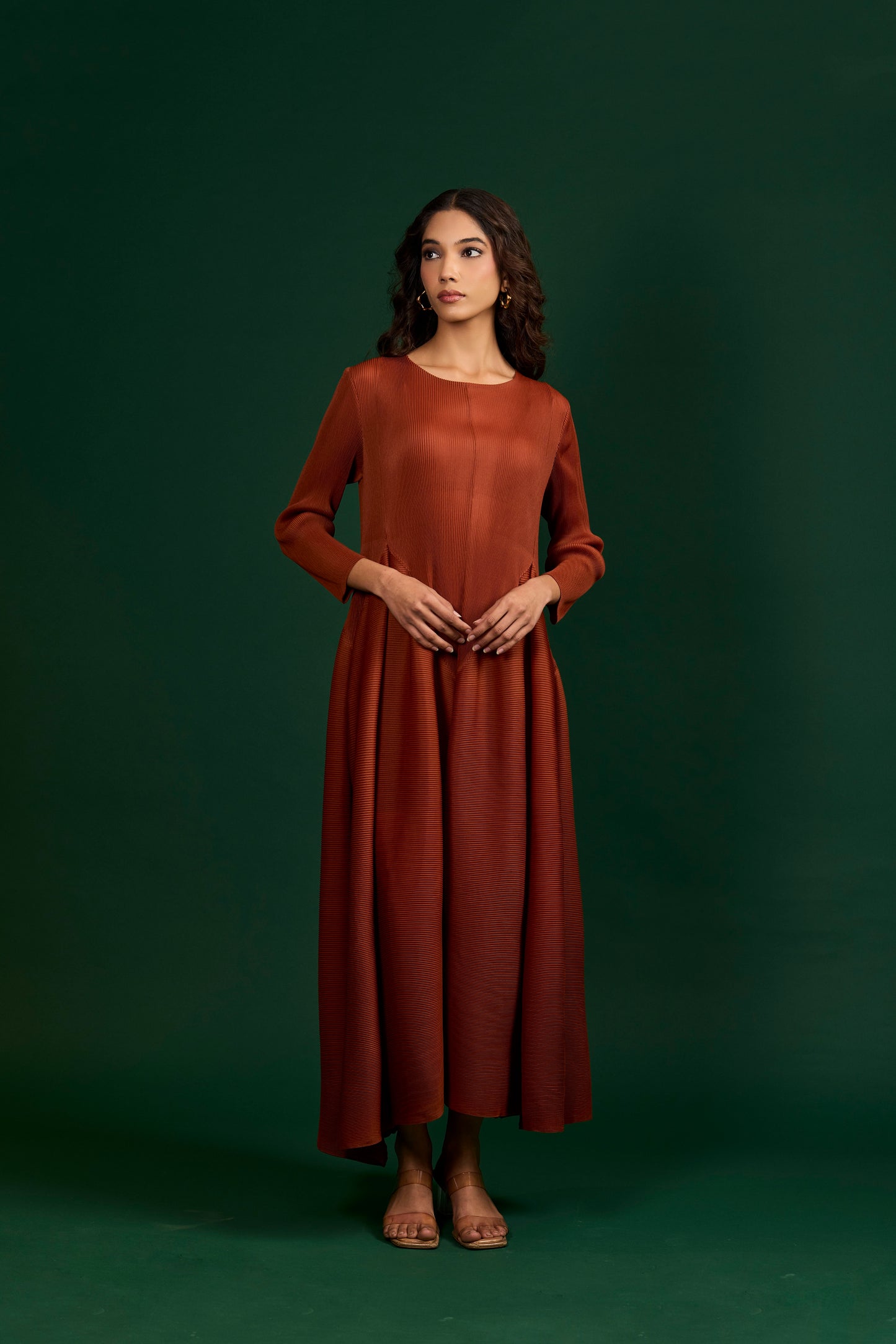 Juniper Dress - Rust