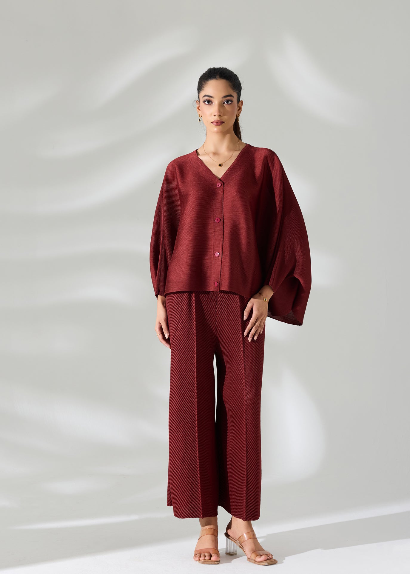 Kate Coord Set - Burgundy