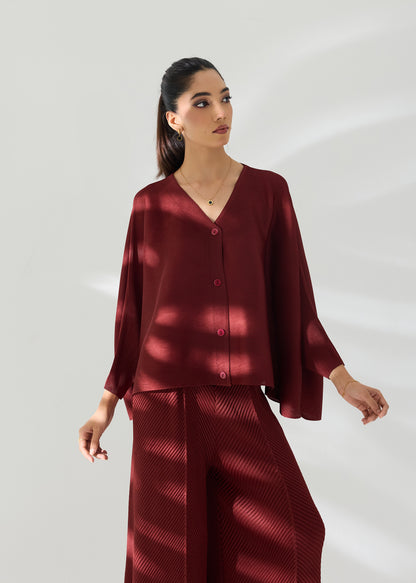 Kate Coord Set - Burgundy
