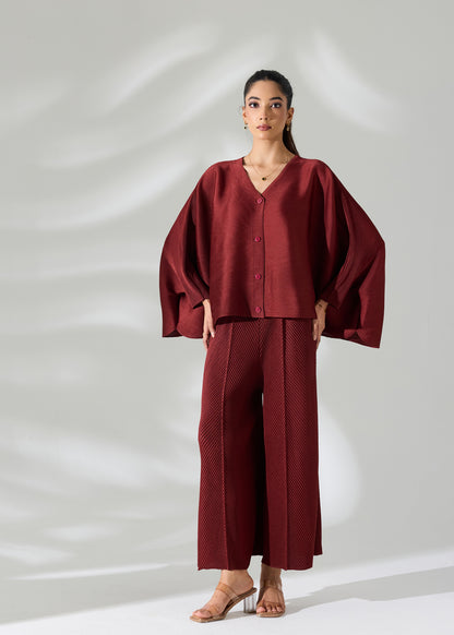 Kate Coord Set - Burgundy
