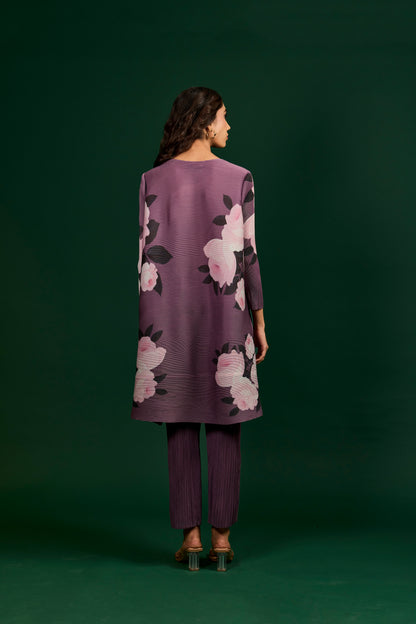 Mauve Flora Coord Set - Mauve