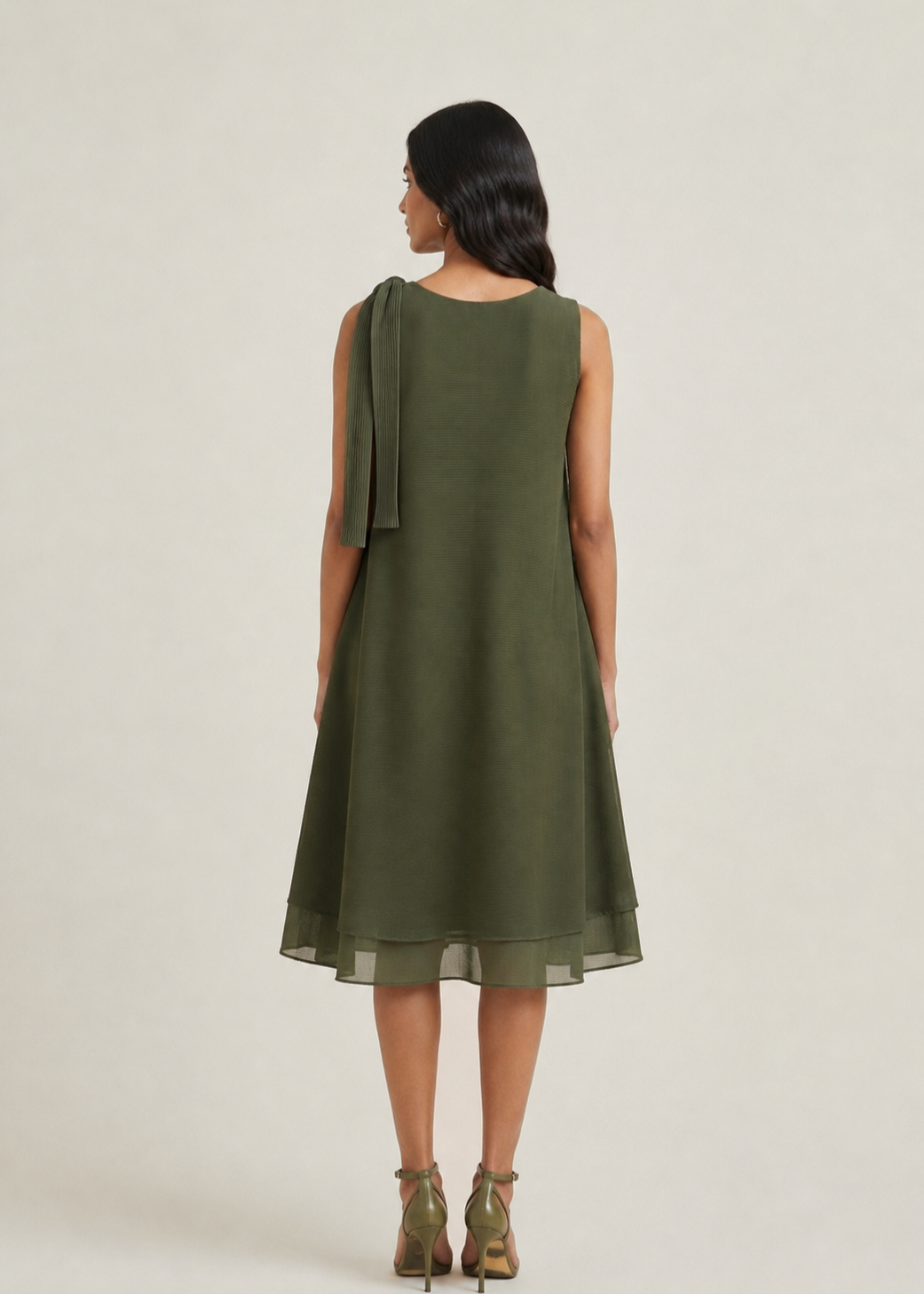 Meadow Dress - Military Green