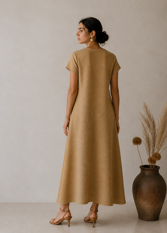 Daisy Dress - Tan