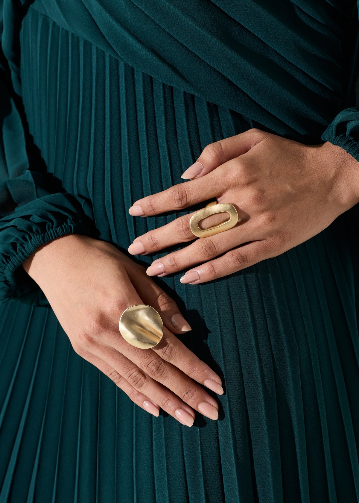 CASTOR HOLLOW RING - GOLD