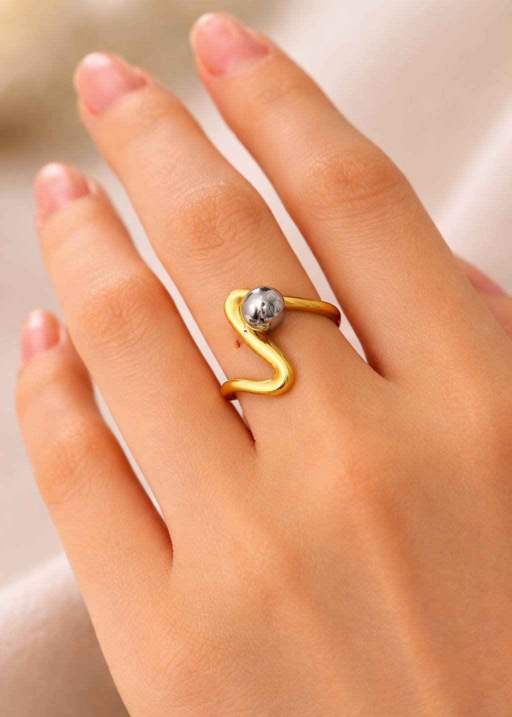 ARIA RING - GOLD & SILVER