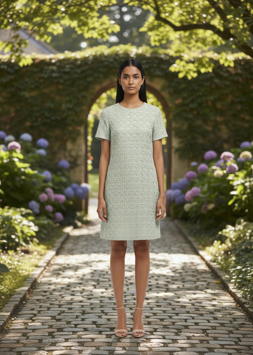Savanna Dress - Seafoam Green