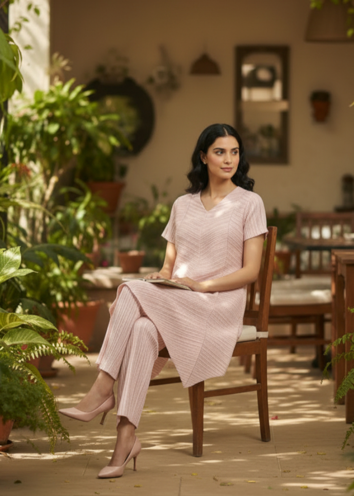 Stella Coord Set - Rose Gold