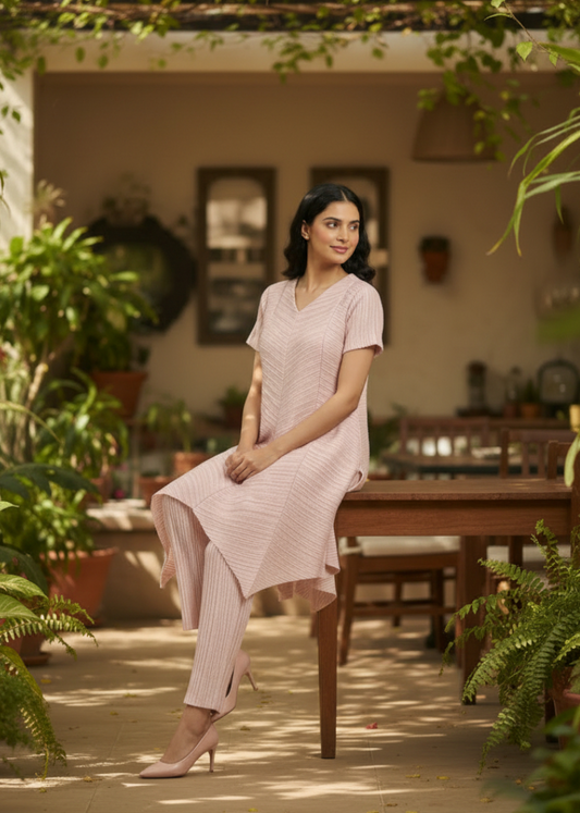 Stella Coord Set - Rose Gold