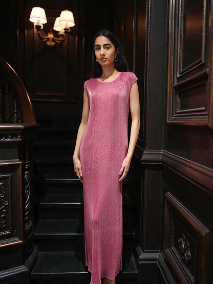 Nova Bodycon with Cape - Pink