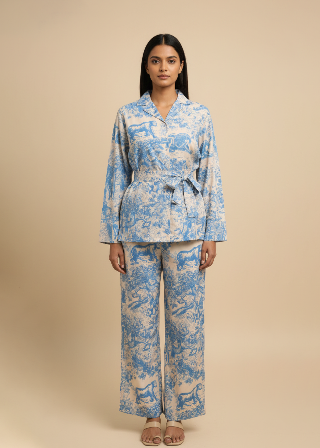 Noir Printed Coord Set