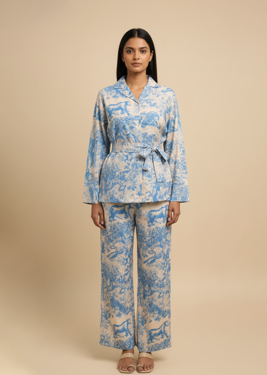 Noir Printed Coord Set