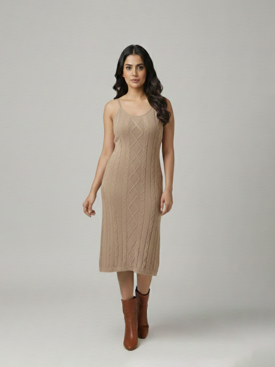 Jackie Sweater Dress with Jacket