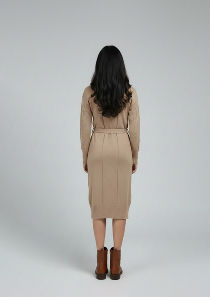 Jackie Sweater Dress with Jacket