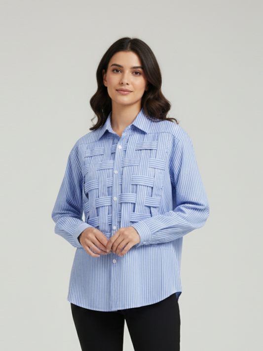 Crosswire Stripe Shirt