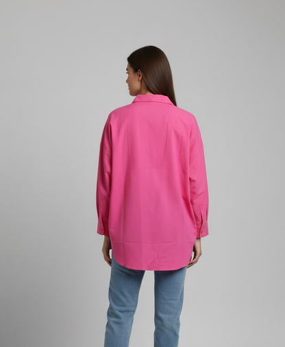 Bubblegum Oversized Shirt
